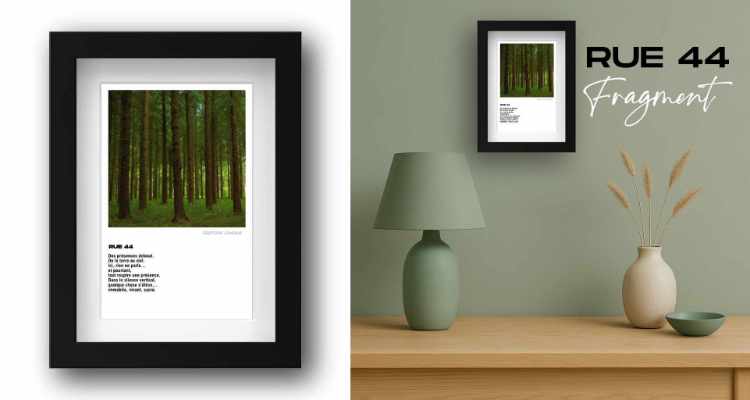 Tirage 2 - visuel encadré